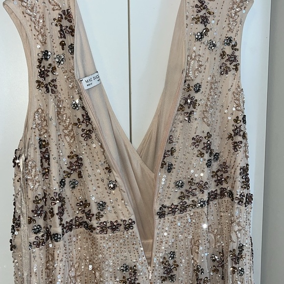 MAC DUGGAL #93575  Embellished Wrap Over Cap Sleeve A-Line Gown Size 24 NWT - Picture 8 of 12